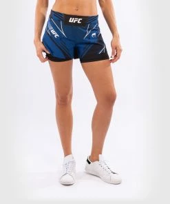 UFC Venum Authentic Fight Night Women's Shorts - Short Fit - Blue -Venum store f 252F4 252Ff 252F4 252Ff4f4e201d8c747c731c7feec3f729d3638e8e4fd VNMUFC 00020 004 03