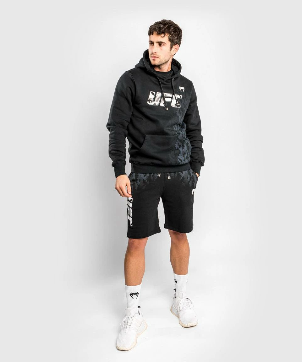 UFC Venum Authentic Fight Week Men's Pullover Hoodie - Black 8 UFC Venum Authentic Fight Week Men's Pullover Hoodie - Black - Image 8