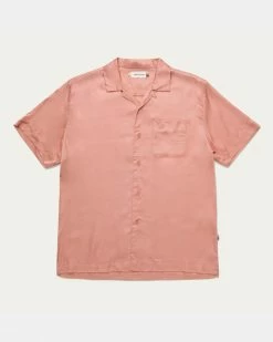 Honor The Gift Co Century Camp Button Up (Peach)