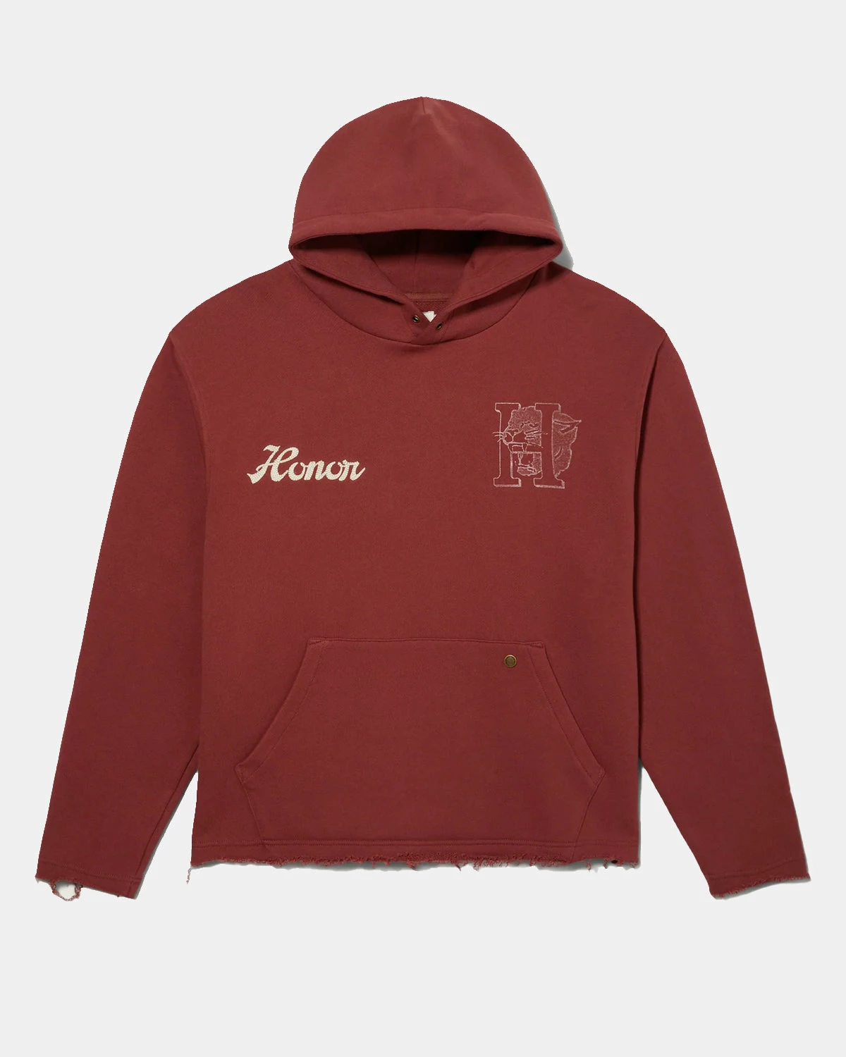 Honor The Gift Co Mascot Hoodie (Maroon) 1 Honor The Gift Co Mascot Hoodie (Maroon)
