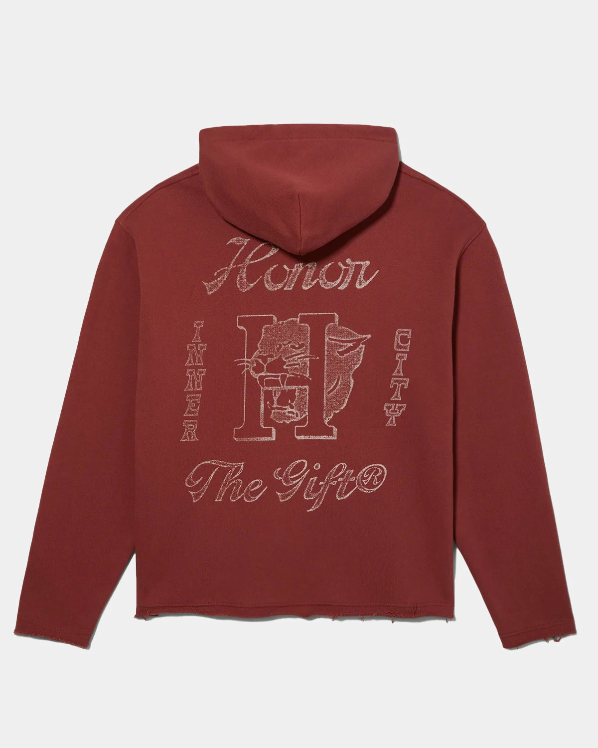 Honor The Gift Co Mascot Hoodie (Maroon) 2 Honor The Gift Co Mascot Hoodie (Maroon) - Image 2