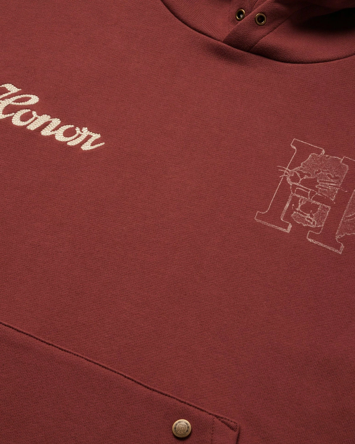 Honor The Gift Co Mascot Hoodie (Maroon) 3 Honor The Gift Co Mascot Hoodie (Maroon) - Image 3