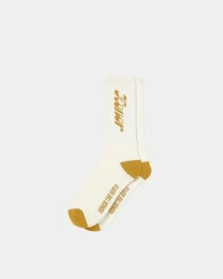 Honor The Gift Co Honor The Gift Sock (White | Yellow)