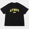 Atmos USA Atmos College Logo T Shirt (Black)