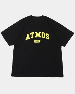 Atmos USA Atmos College Logo T Shirt (Black)