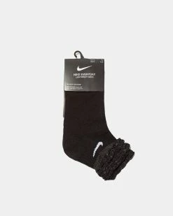 Nike Everyday Training Ankle Socks (Black)
