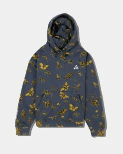 Nike ACG Trail Hoodie All Over Print (Thunder Blue)