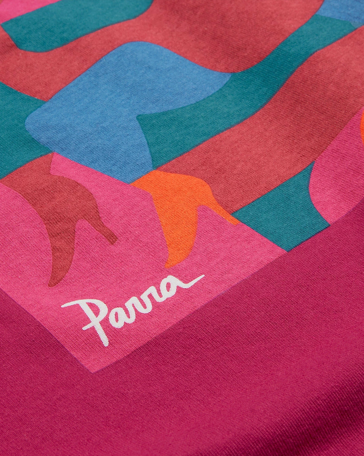 Parra Sitting Pear T-Shirt (Purple | Pink) 3 Parra Sitting Pear T-Shirt (Purple | Pink) - Image 3