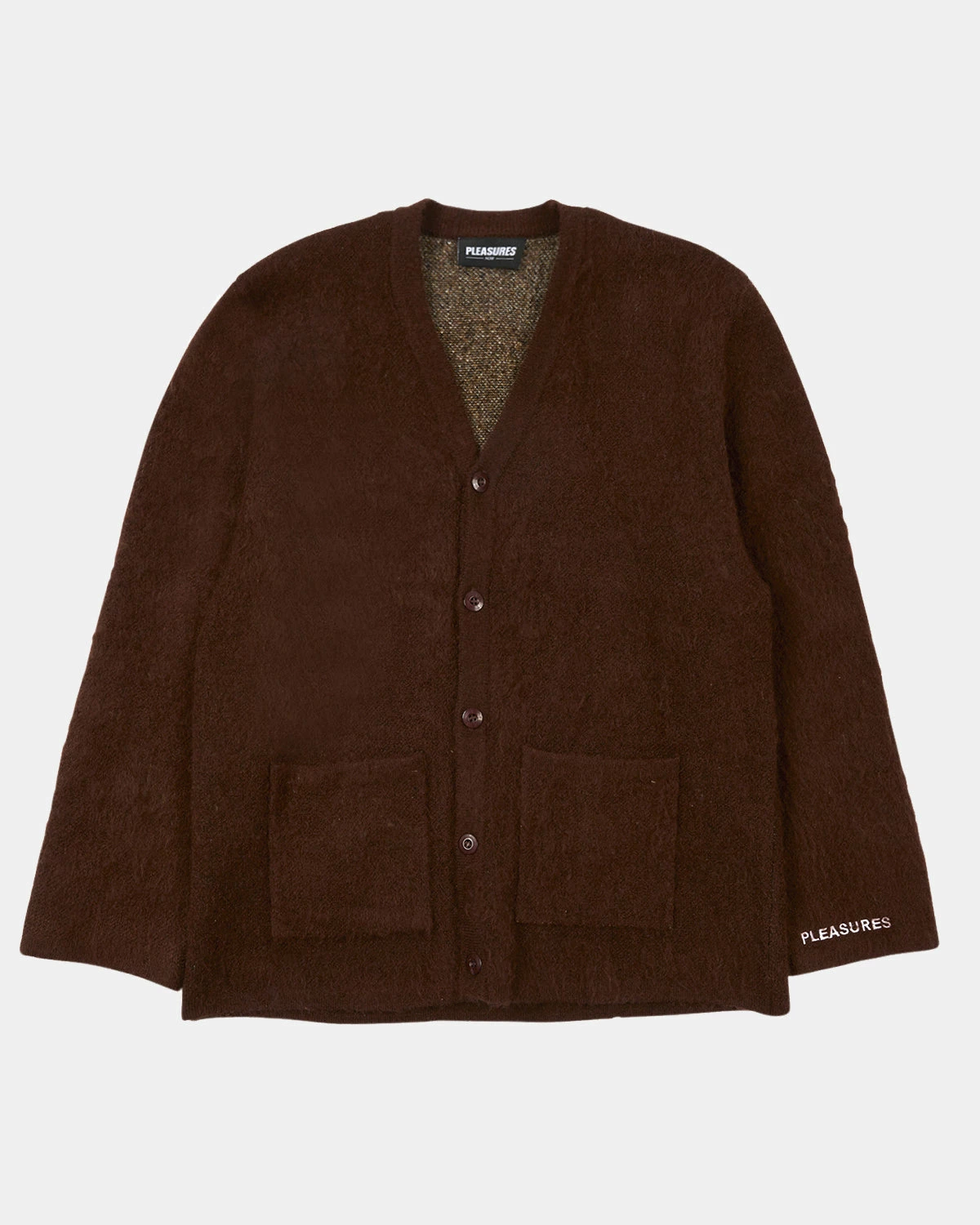 Pleasures Juicy Cardigan (Brown) 1 Pleasures Juicy Cardigan (Brown)