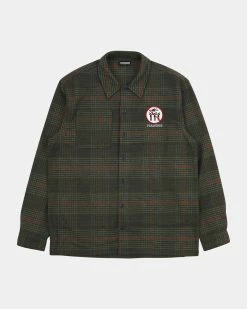 Pleasures Surfing Flannel (Green)