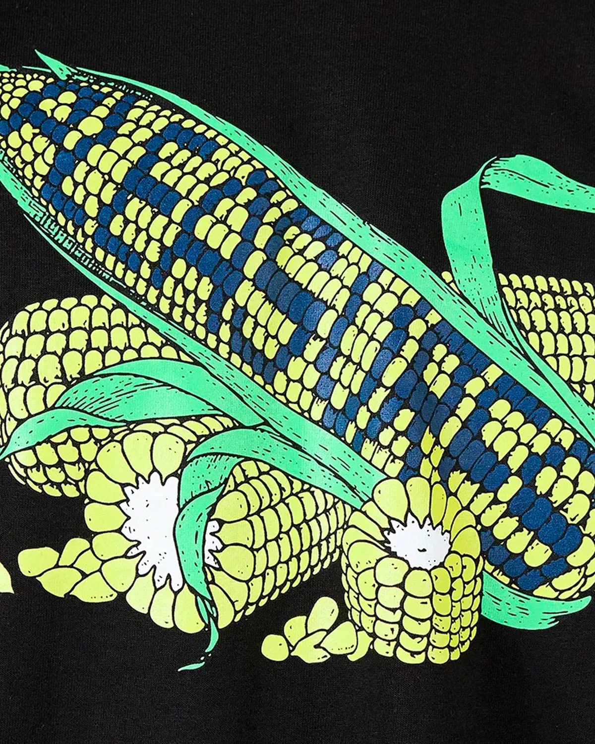 Pleasures Corn T Shirt (Black) 2 Pleasures Corn T Shirt (Black) - Image 2