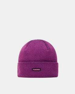 Pleasures Impact Logo Beanie (Purple)