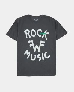 Pleasures Rock Washed T-Shirt (Black)