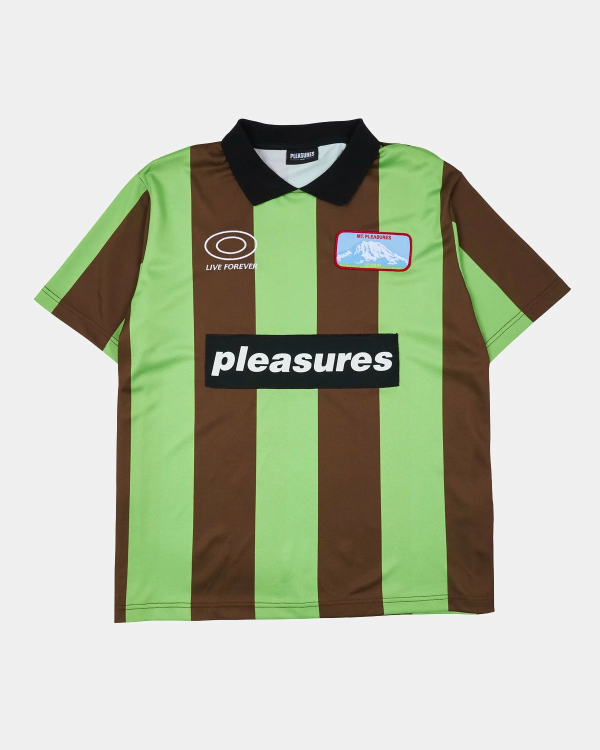Pleasures Penalty Soccer Jersey (Brown) 1 Pleasures Penalty Soccer Jersey (Brown)