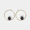 Seville Michelle Eyes Hoop Earrings