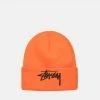 Stüssy Big Stock Cuff Beanie (Orange)