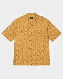 Stüssy Paisley Tears Shirt (Mustard)