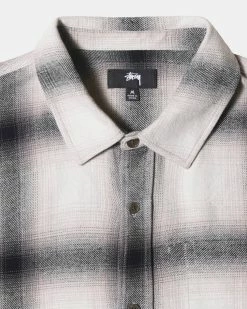 Stüssy Hellshire Plaid Shirt (Grey) -Venum store stussy 1110261 GRY 03